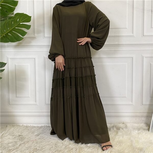 Abaya en Mousseline Élégante Ramadan - 3
