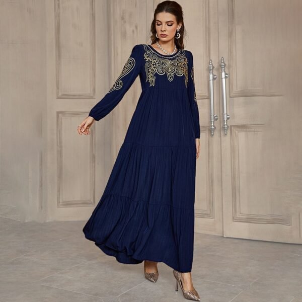 Kaftan Marocain à Broderie - 5