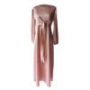 Abaya Satinée avec Ceinture - 6