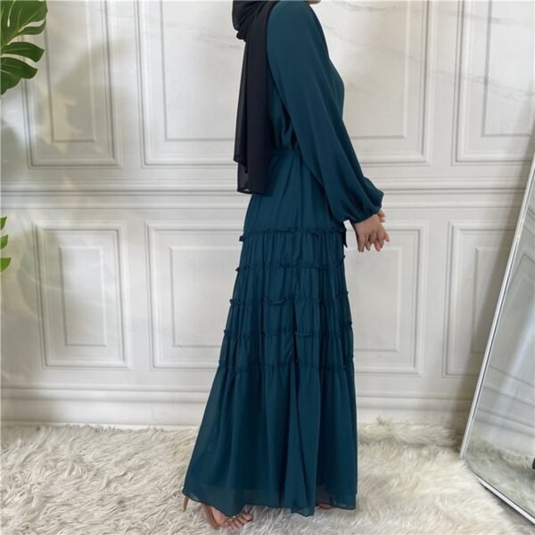 Abaya en Mousseline Élégante Ramadan - 9
