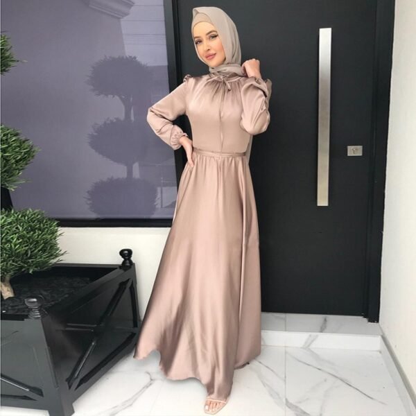 Caftan Satiné Élégant - 3