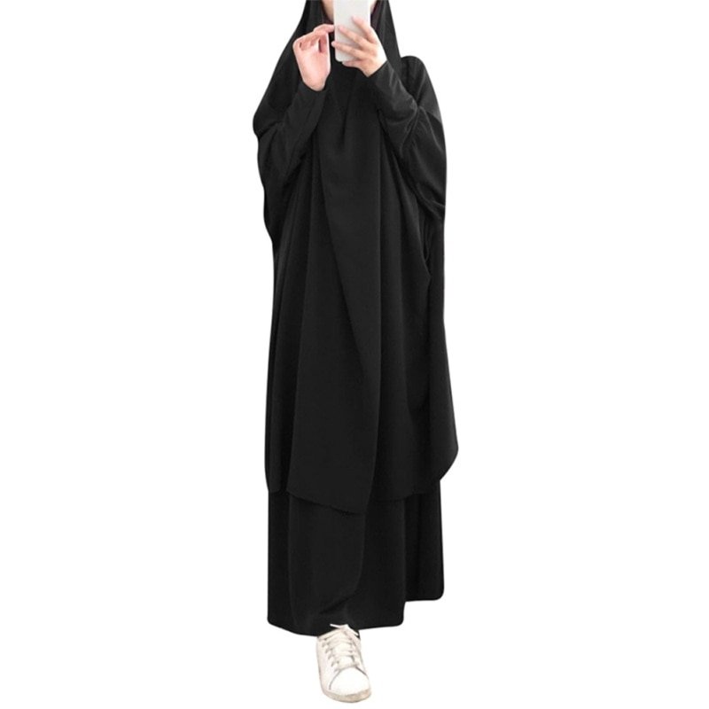 Abaya à Capuche pour Prière - 8