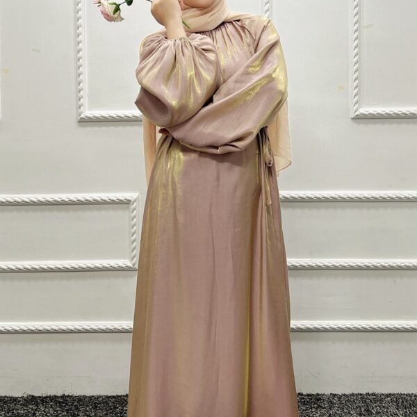 Abaya d'Été Noire Ramadan - 4