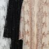 Abaya en Dentelle à Taille Haute - 1