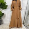 Abaya Kimono Avec Poches - 12