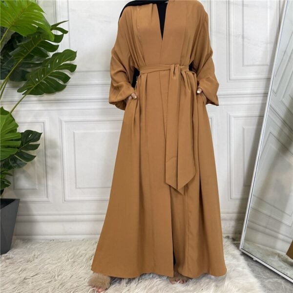 Abaya Kimono Avec Poches - 12