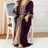 Kaftan Velours Élégant - 4