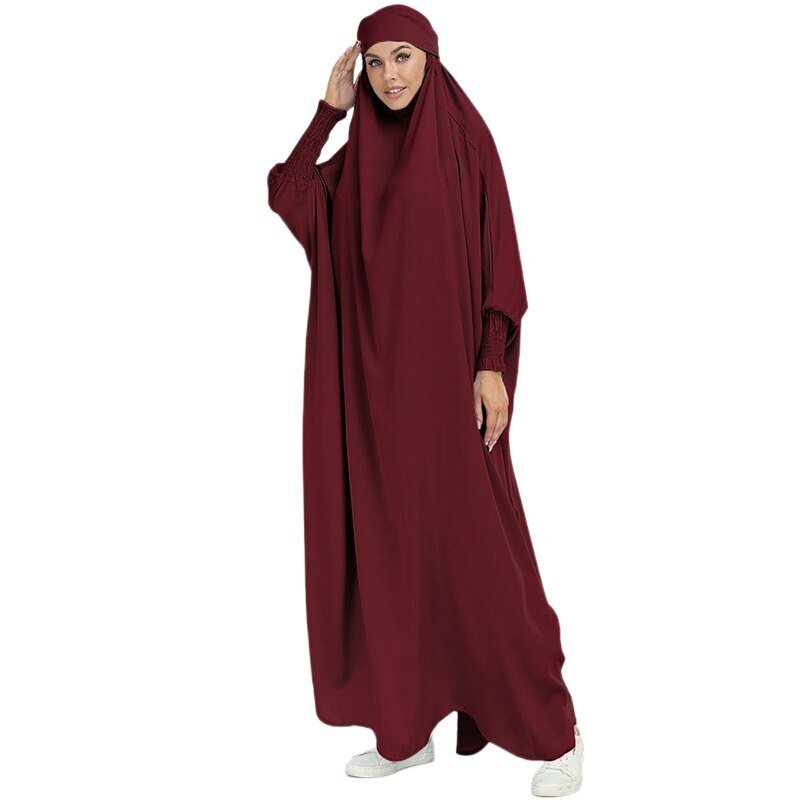 Abaya à Capuche avec Niqab - 12