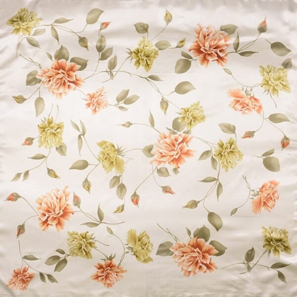 Foulard Carré Floral - 2
