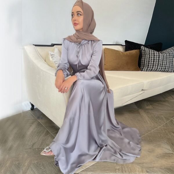 Caftan Satiné Élégant - 9
