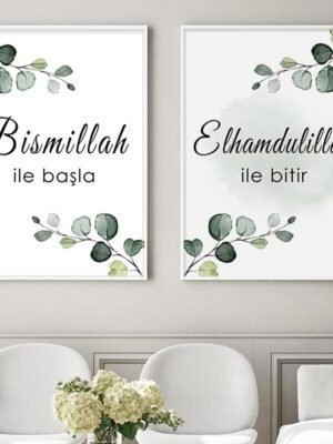Toile Mandala "Alhamdulillah Ayatul Kursi"