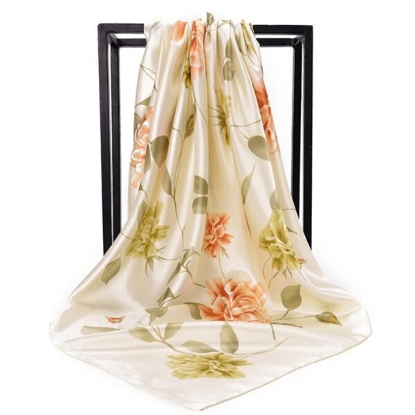 Foulard Carré Floral - 6