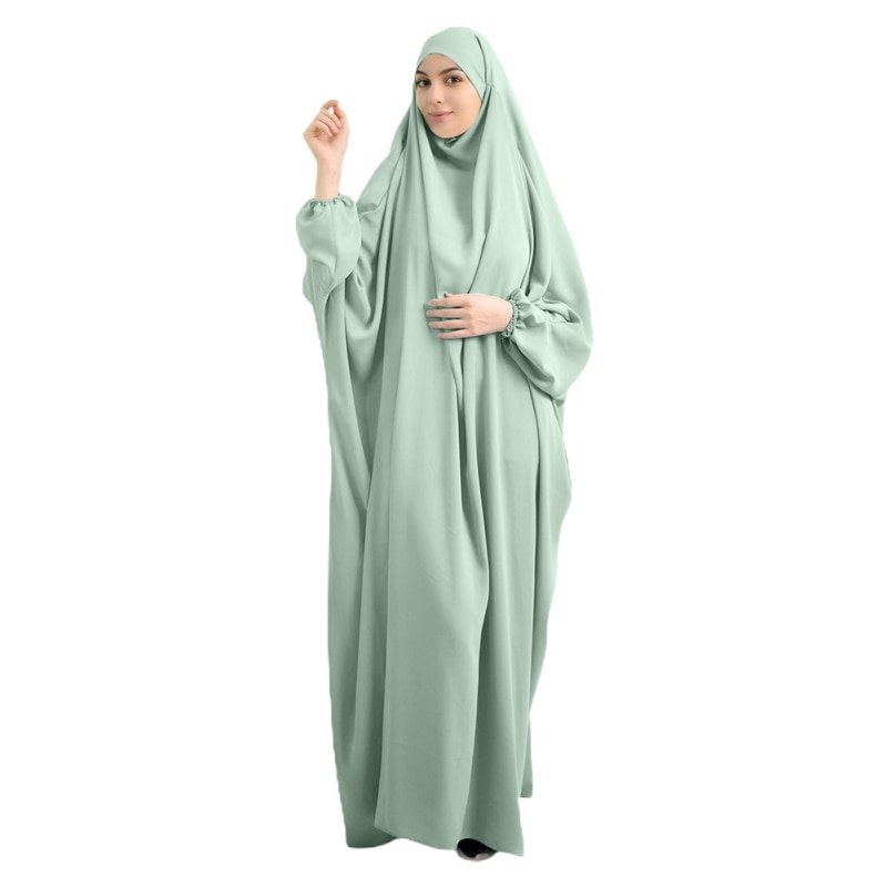 Abaya à Capuche pour Prière - 9