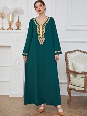 Caftan avec Broderies