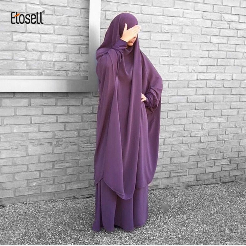 Abaya à Capuche pour Prière