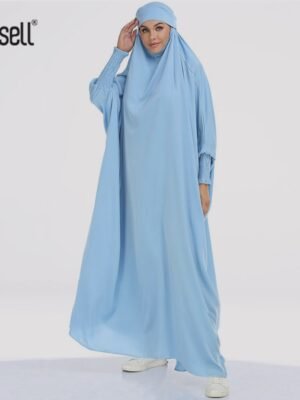 Abaya à Capuche avec Niqab