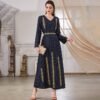 Abaya Maxi Élégante à Broderie