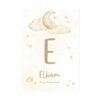 Tableau Personnalisé Ayat Kursi et Lune Étoilée pour Chambre de Fille - 7