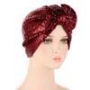 Turban à Paillettes pour Femmes - 7