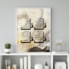 Toile Dorée Quls et Ayatul Kursi - 5