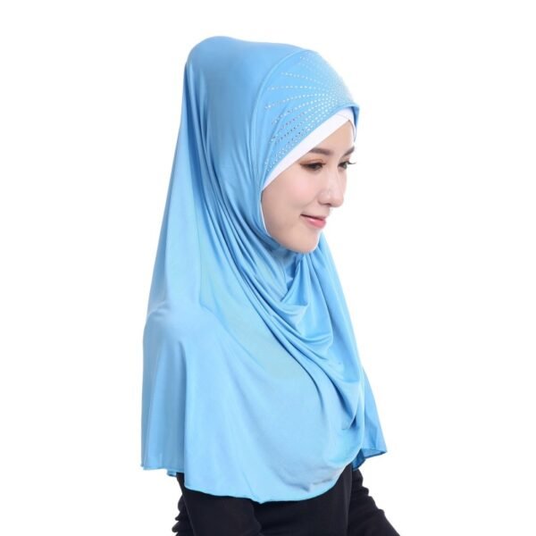 Hijab Fille avec Diamants - 2