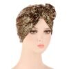 Turban à Paillettes pour Femmes - 6