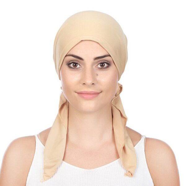 Bonnet Hijab Intérieur Unicolore - 6