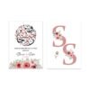 Affiche Florale Personnalisée avec Nom et Date - 10