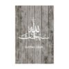 Tableau Vintage Subhan Allah sur Fond Bois - 1
